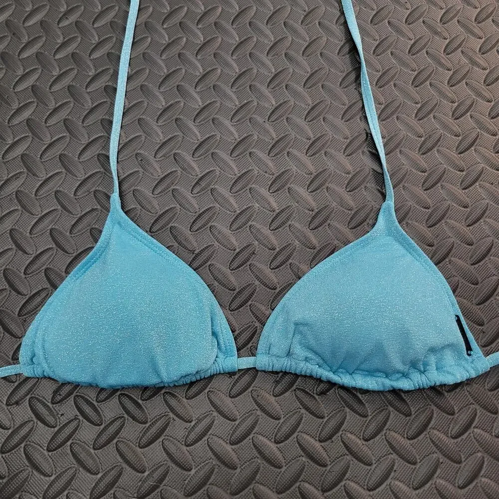 Kendall and Kylie Swim Top XL Shimmer Glittery Vacation Ready Beach Pool
